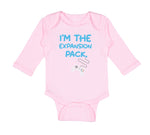 Long Sleeve Bodysuit Baby I'M The Expansion Pack Funny Nerd Geek Cotton