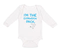 Long Sleeve Bodysuit Baby I'M The Expansion Pack Funny Nerd Geek Cotton