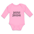 Long Sleeve Bodysuit Baby Mini Muse Boy & Girl Clothes Cotton