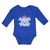 Long Sleeve Bodysuit Baby Cross Bone Skull Head Boy & Girl Clothes Cotton - Cute Rascals
