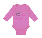 Long Sleeve Bodysuit Baby Future Miss America Boy & Girl Clothes Cotton - Cute Rascals