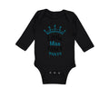 Long Sleeve Bodysuit Baby Little Miss Fancy Pants Boy & Girl Clothes Cotton