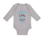 Long Sleeve Bodysuit Baby Little Miss Fancy Pants Boy & Girl Clothes Cotton