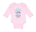 Long Sleeve Bodysuit Baby Little Miss Fancy Pants Boy & Girl Clothes Cotton