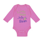 Long Sleeve Bodysuit Baby Little Miss Jelly Bean Funny Humor Boy & Girl Clothes