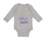 Long Sleeve Bodysuit Baby Little Miss Jelly Bean Funny Humor Boy & Girl Clothes