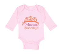 Long Sleeve Bodysuit Baby Princess Brooklyn Boy & Girl Clothes Cotton