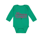 Long Sleeve Bodysuit Baby Princess x Tomboy Boy & Girl Clothes Cotton