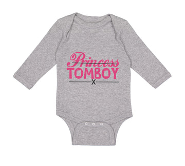 Long Sleeve Bodysuit Baby Princess x Tomboy Boy & Girl Clothes Cotton