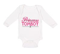 Long Sleeve Bodysuit Baby Princess x Tomboy Boy & Girl Clothes Cotton