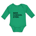 Long Sleeve Bodysuit Baby Best. Godson. Ever. Boy & Girl Clothes Cotton