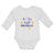 Long Sleeve Bodysuit Baby It's My Half Birthday Boy & Girl Clothes Cotton