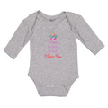 Long Sleeve Bodysuit Baby Happy Birthday Mummy I Love You Boy & Girl Clothes
