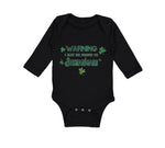 Long Sleeve Bodysuit Baby Warning I May Be Prone to Shenanigans St Patrick's Day