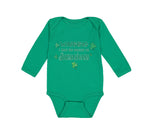 Long Sleeve Bodysuit Baby Warning I May Be Prone to Shenanigans St Patrick's Day