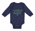 Long Sleeve Bodysuit Baby Warning I May Be Prone to Shenanigans St Patrick's Day