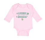 Long Sleeve Bodysuit Baby Warning I May Be Prone to Shenanigans St Patrick's Day