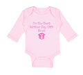 Long Sleeve Bodysuit Baby I'M The Best Mother's Day Gift Ever Boy & Girl Clothes