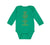 Long Sleeve Bodysuit Baby Keep Calm I Put The Happy in Mother's Day Cotton