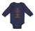 Long Sleeve Bodysuit Baby Keep Calm I Put The Happy in Mother's Day Cotton