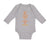 Long Sleeve Bodysuit Baby Keep Calm I Put The Happy in Mother's Day Cotton