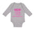 Long Sleeve Bodysuit Baby Mom Great Job! I'M Awesome! Happy Mother's Day Cotton