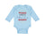 Long Sleeve Bodysuit Baby Happy First Father's Day Dad Daddy Style E Cotton - Cute Rascals