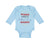 Long Sleeve Bodysuit Baby Happy First Father's Day Dad Daddy Style E Cotton - Cute Rascals