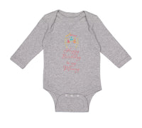 Long Sleeve Bodysuit Baby Happy Birthday to My Mommy Mom Mother Cotton - Cute Rascals