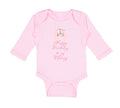 Long Sleeve Bodysuit Baby Happy Birthday to My Mommy Mom Mother Cotton