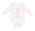 Long Sleeve Bodysuit Baby Happy Birthday to My Mommy Mom Mother Cotton