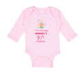 Long Sleeve Bodysuit Baby I'M Celebrating Mommy's 40Th Birthday Mom Mother