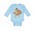 Long Sleeve Bodysuit Baby Turkey Thanksgiving A Boy & Girl Clothes Cotton