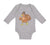 Long Sleeve Bodysuit Baby Turkey Thanksgiving A Boy & Girl Clothes Cotton