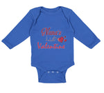 Long Sleeve Bodysuit Baby Nana's Lil Valentine Valentines Day Boy & Girl Clothes