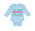 Long Sleeve Bodysuit Baby I'M Mother's Gift. Dad Says You'Re Welcome Cotton