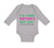 Long Sleeve Bodysuit Baby I'M Mother's Gift. Dad Says You'Re Welcome Cotton