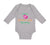 Long Sleeve Bodysuit Baby Happy First Mother's Day Mommy Mom Style A Cotton - Cute Rascals
