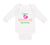Long Sleeve Bodysuit Baby Happy First Mother's Day Mommy Mom Style A Cotton - Cute Rascals