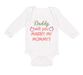 Long Sleeve Bodysuit Baby Daddy Will You Marry My Mommy Boy & Girl Clothes