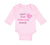 Long Sleeve Bodysuit Baby Happy First Mother's Day Mommy Mom Style B Cotton - Cute Rascals