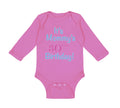 Long Sleeve Bodysuit Baby It's Mommy's 30Th Birthday Mom Mother Cotton