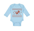 Long Sleeve Bodysuit Baby Turkey Thanksgiving B Boy & Girl Clothes Cotton