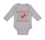 Long Sleeve Bodysuit Baby Turkey Thanksgiving B Boy & Girl Clothes Cotton