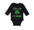 Long Sleeve Bodysuit Baby Kiss Me I'M Irish St Patrick's Day Boy & Girl Clothes