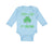 Long Sleeve Bodysuit Baby Kiss Me I'M Irish St Patrick's Day Boy & Girl Clothes