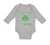 Long Sleeve Bodysuit Baby Kiss Me I'M Irish St Patrick's Day Boy & Girl Clothes