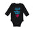 Long Sleeve Bodysuit Baby I Put The Happy in Mother's Day Boy & Girl Clothes