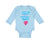 Long Sleeve Bodysuit Baby I Put The Happy in Mother's Day Boy & Girl Clothes