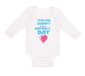 Long Sleeve Bodysuit Baby I Put The Happy in Mother's Day Boy & Girl Clothes